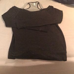 Black Long Sleeve Tresics Size Small shirt